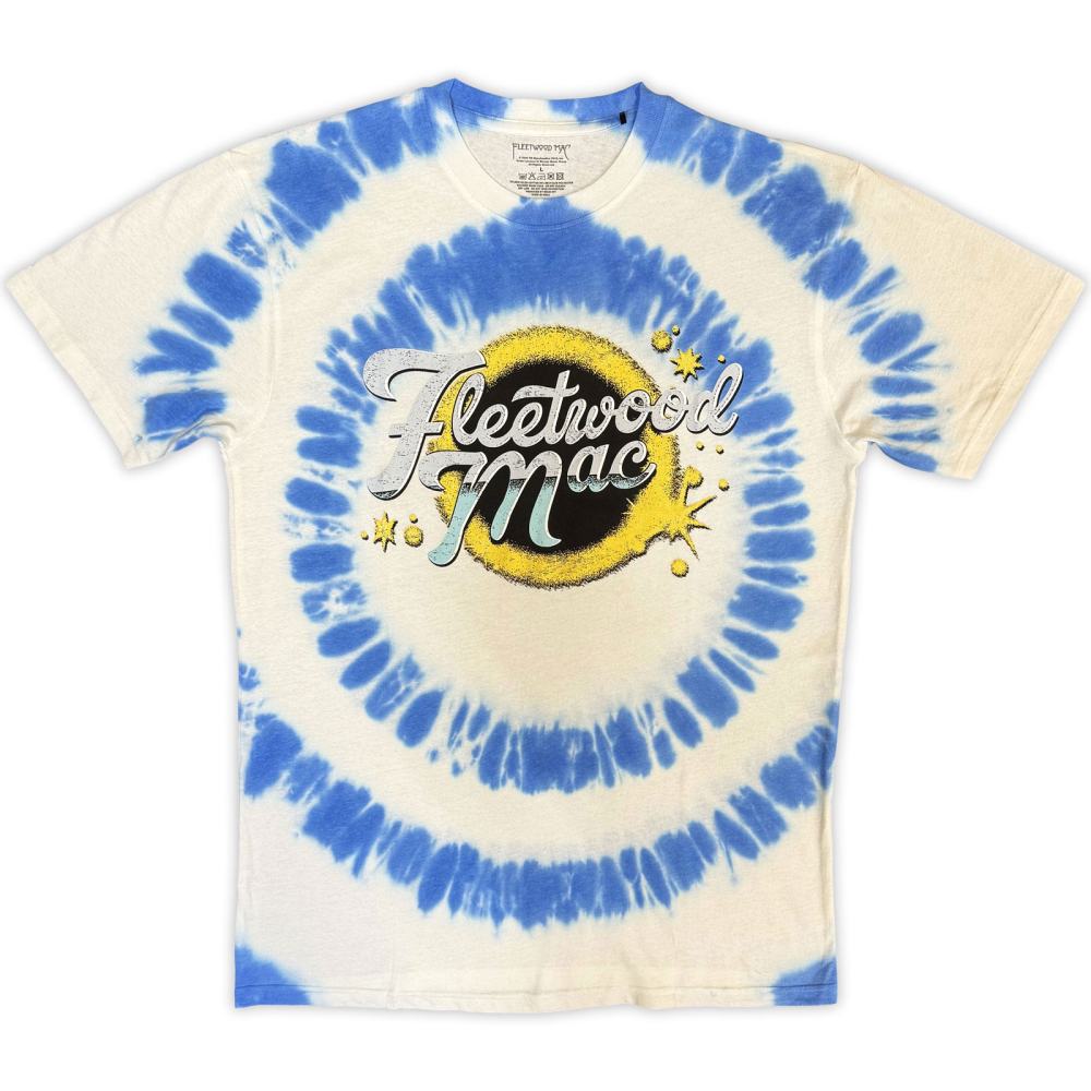 Fleetwood Mac - Logo Spiral Mens Tshirt - White